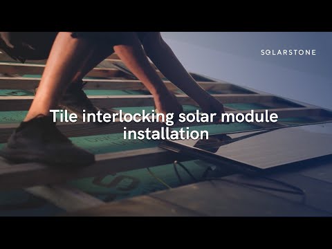 BIPV system installation instructions – Solarstone Energy from Estonia (solar roof)