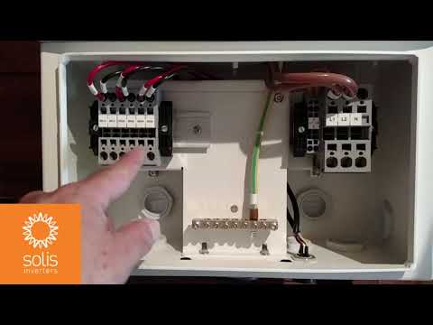 Solis Training Video: Mounting, Wiring and Commissioning Solis 4G Inverter