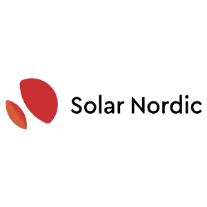 Solar Nordic solcellepaneler firma logo